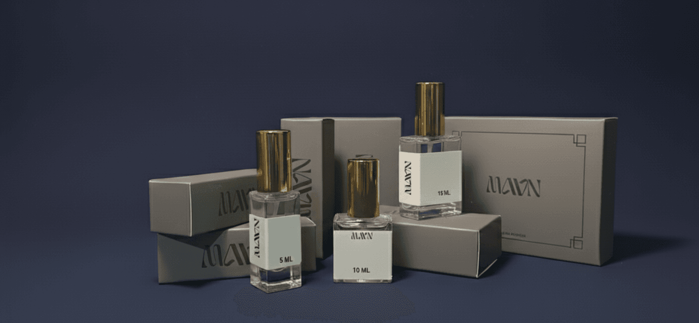 Luxury perfume bottles